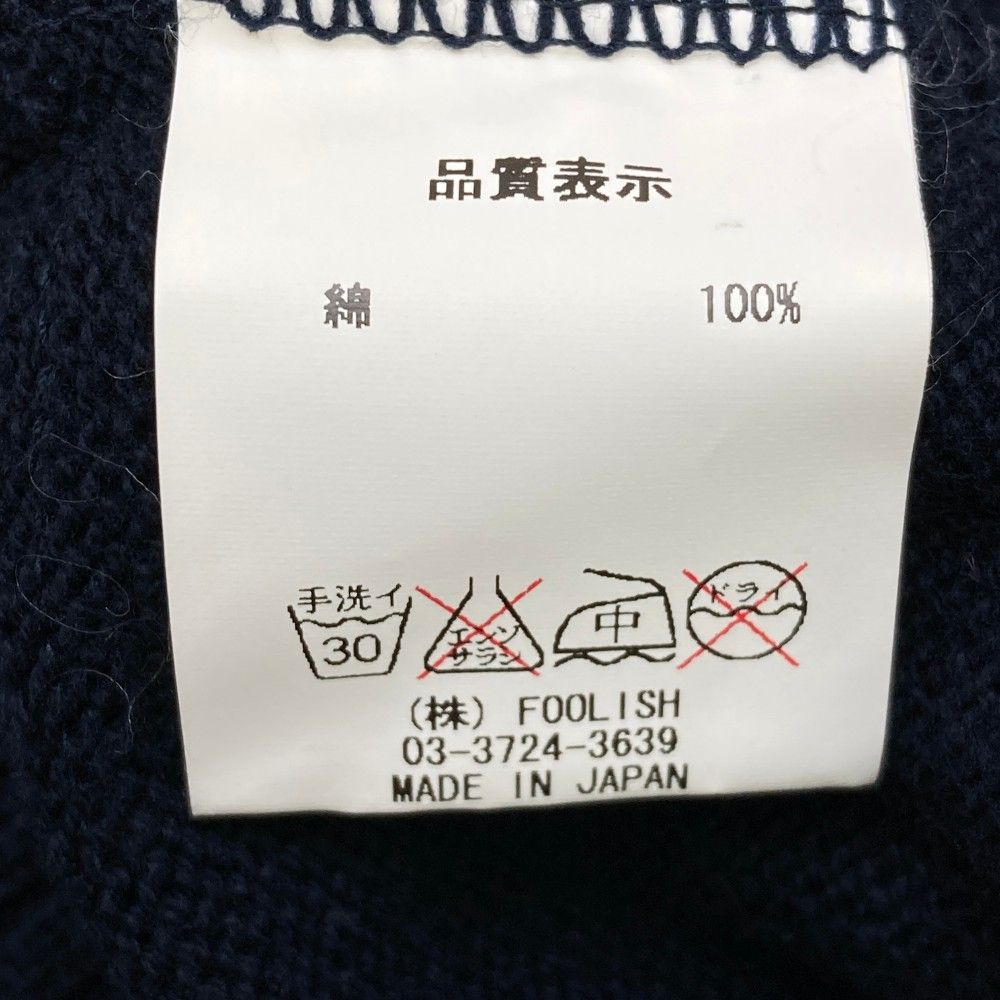 サイズ：M ROUGH&amp;SWELL ラフアンドスウェル  ニットセーター  ネイビー系 [240101391879] ゴルフウェア メンズ ストスト サイズ：M ROUGH&SWELL ラフアンドスウェル ニットセーター