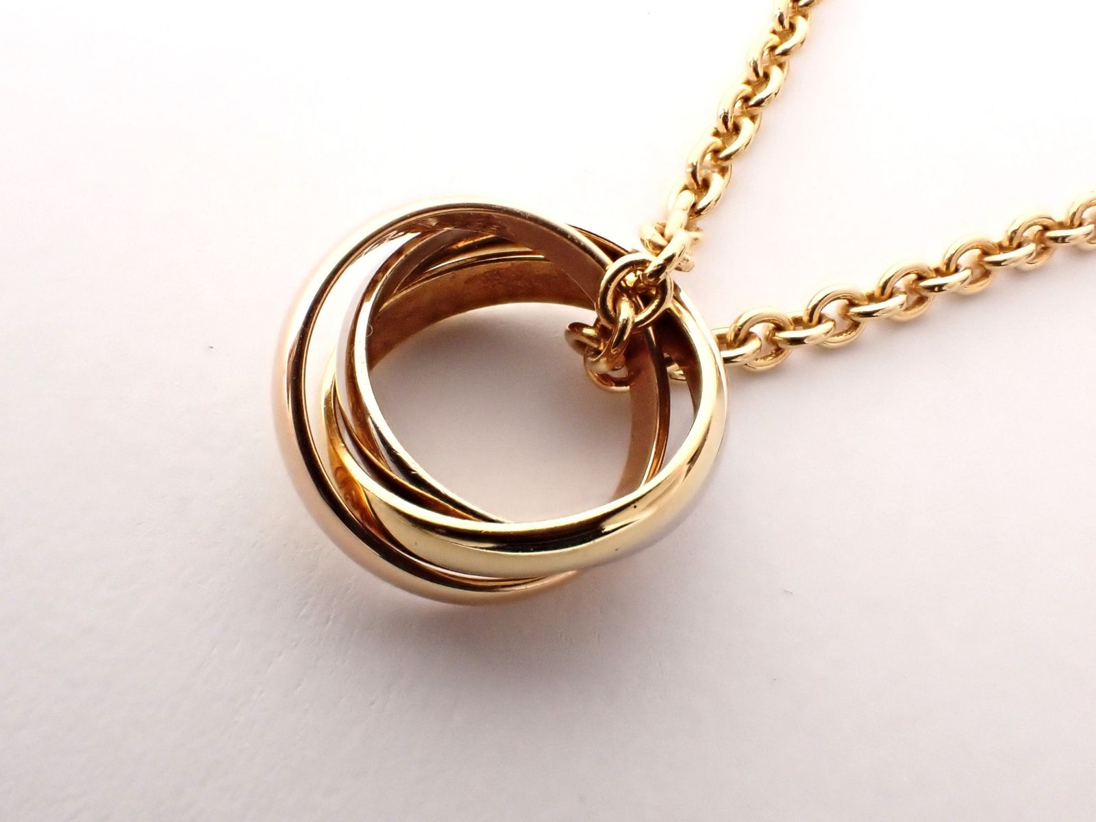 Cartier(カルティエ) K18 トリニティネックレス ペンダントネックレス 