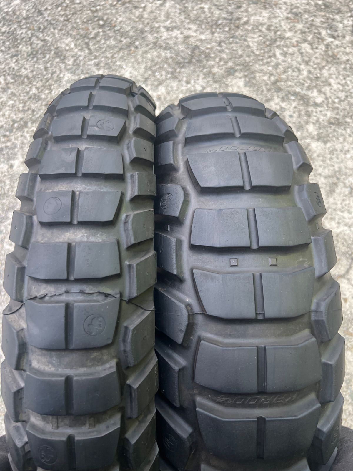 メッツラー カルー4 前後セット 120|70R19 170|60R17 329