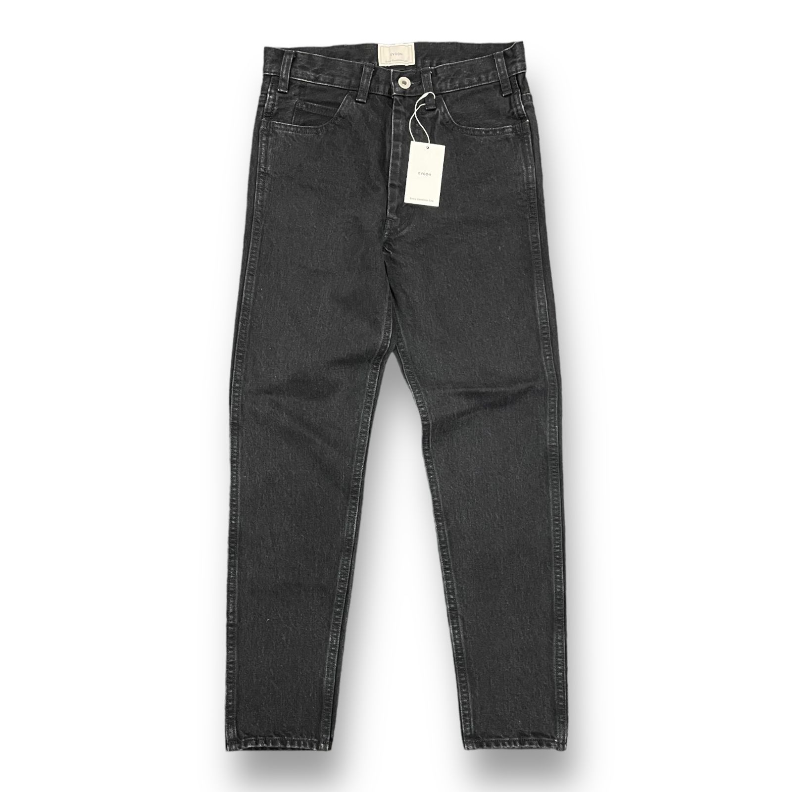 定価19800円 未使用 EVCON 5POCKET DENIM PANTS BIO WASH 5ポケット