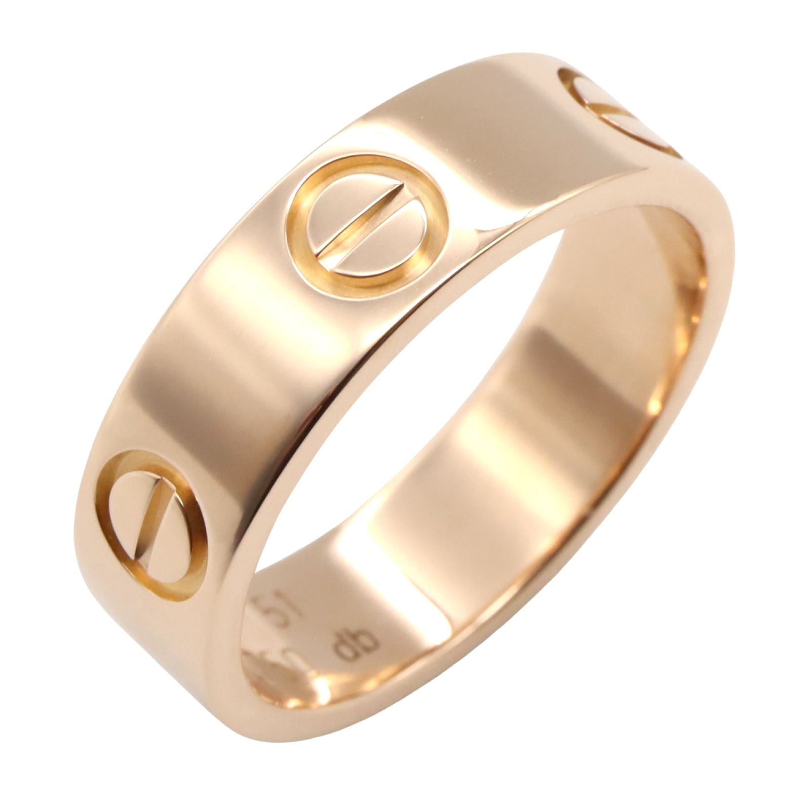 カルティエ CARTIER リング・指輪 ラブリング K18PG（ピンク