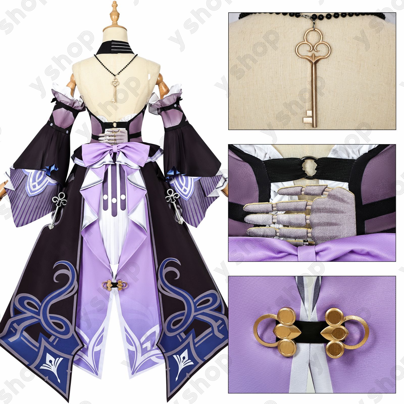 崩壊スターレイル マダムヘルタ コスプレ衣装 武器 フルセット スタレ ウィッグ Amazon.co.jp: [ETER] qiqincosplay 崩壊スターレイル