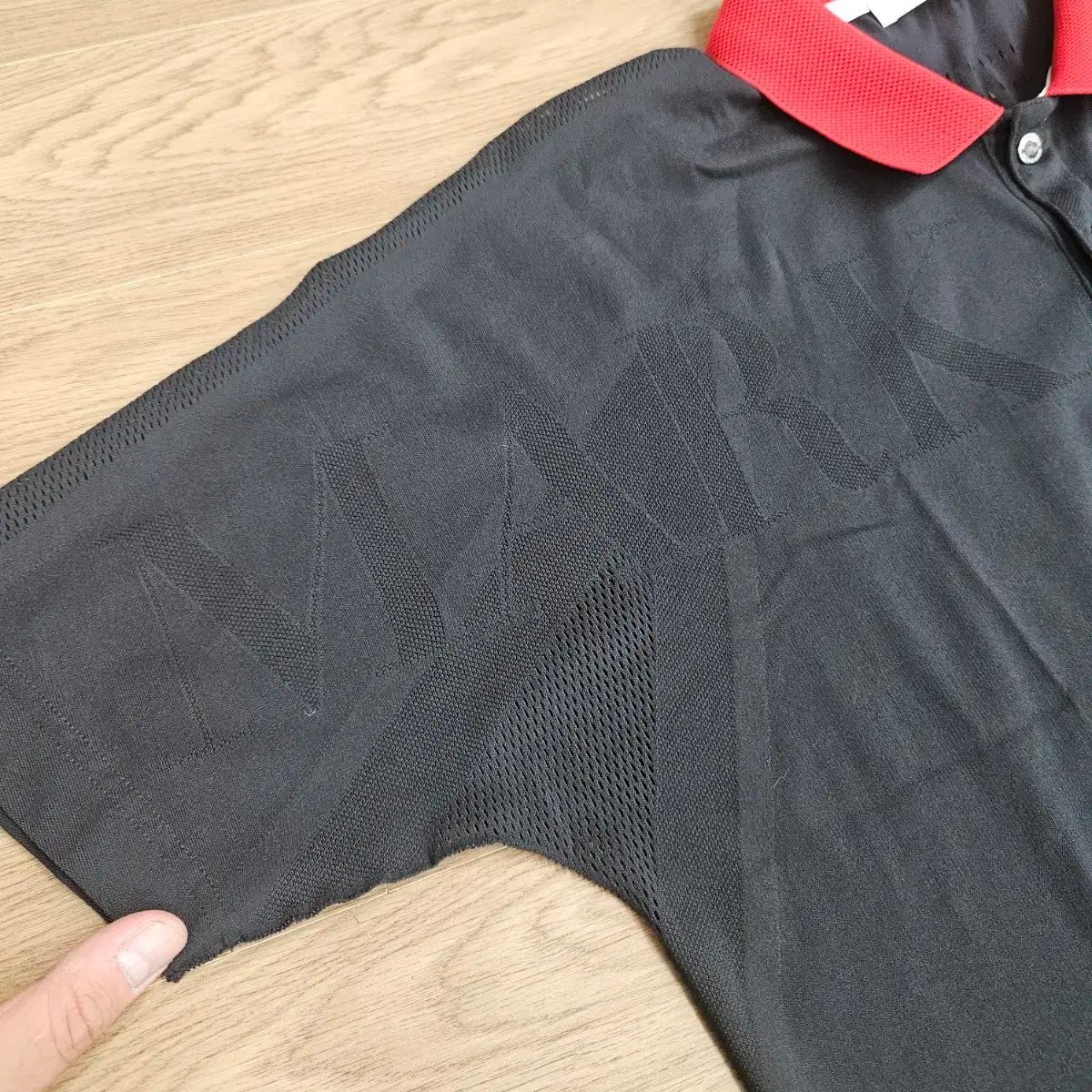 加減のある MARK - LONA マークアンドロナ ブラック|レッド カラー 半袖 ポロッティ 人気ブランド集結！