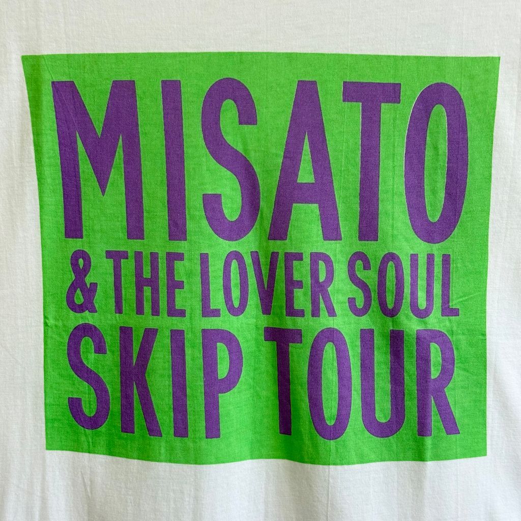 MISATO 渡辺美里 LIVE 1980 ツアーTシャツ シングルステッチ