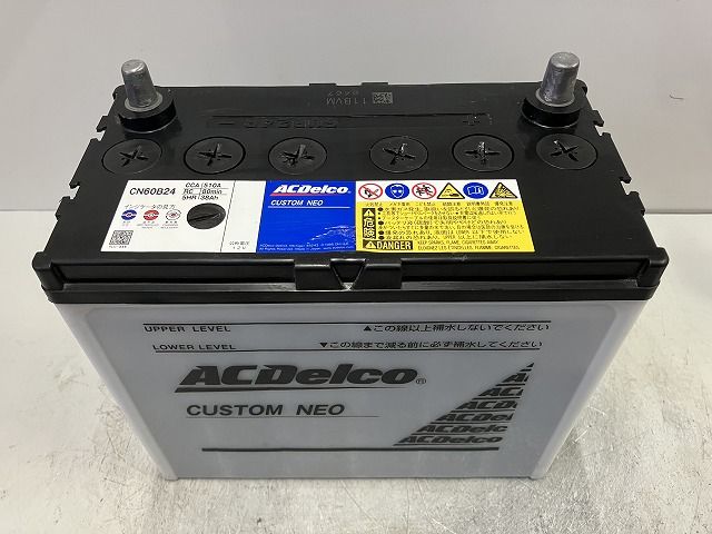 再生バッテリー 60B24R ACデルコ CUSTOMNEO 250221217