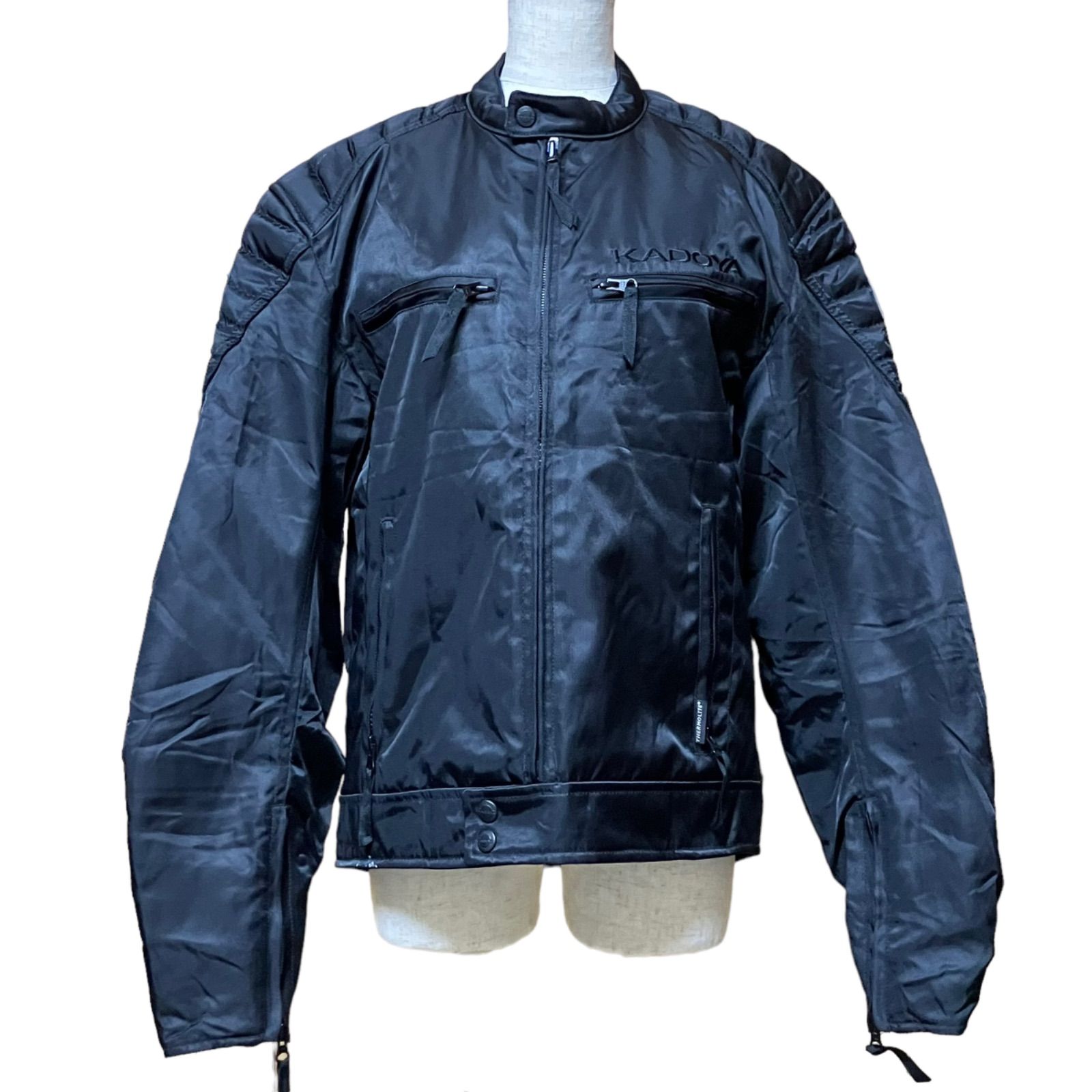 KADOYA ライダース シングル プロテクター キルティング L