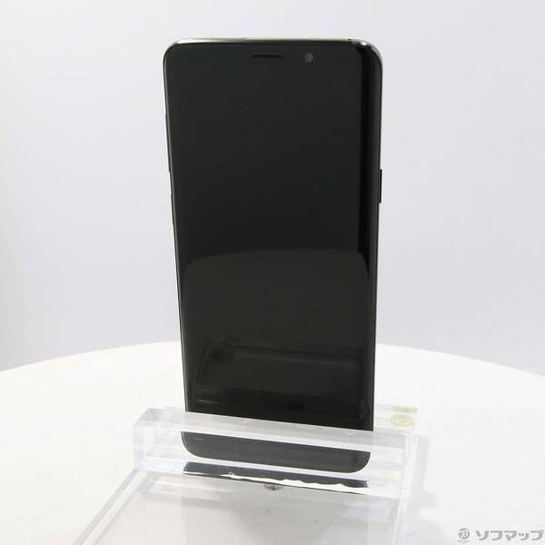 中古品〕 GALAXY S9+ 64GB ミッドナイトブラック SCV39 au【258
