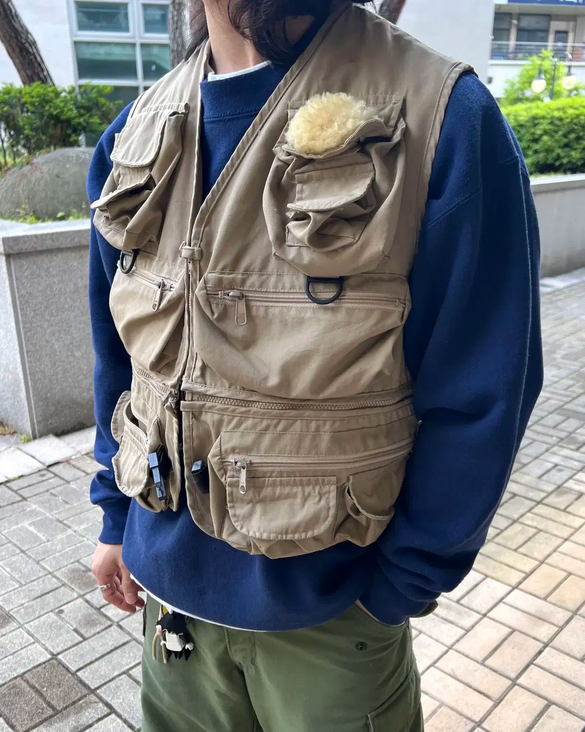 80s Columbia コロンビア ユーティリティー フィッシング ベスト