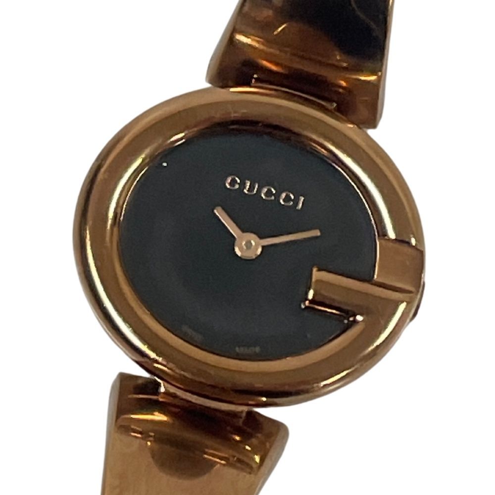 GUCCI グッチ レディース 134.5 バングルウォッチ クォーツ 腕時計