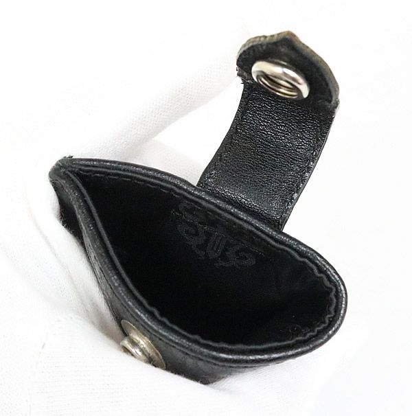 クロムハーツ メガネケース ソフトレザー黒 CHROME HEARTS クロム