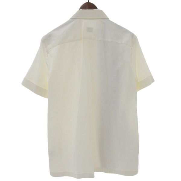 中古】 ジルサンダー Jil Sander 半袖 シャツ メンズ 白