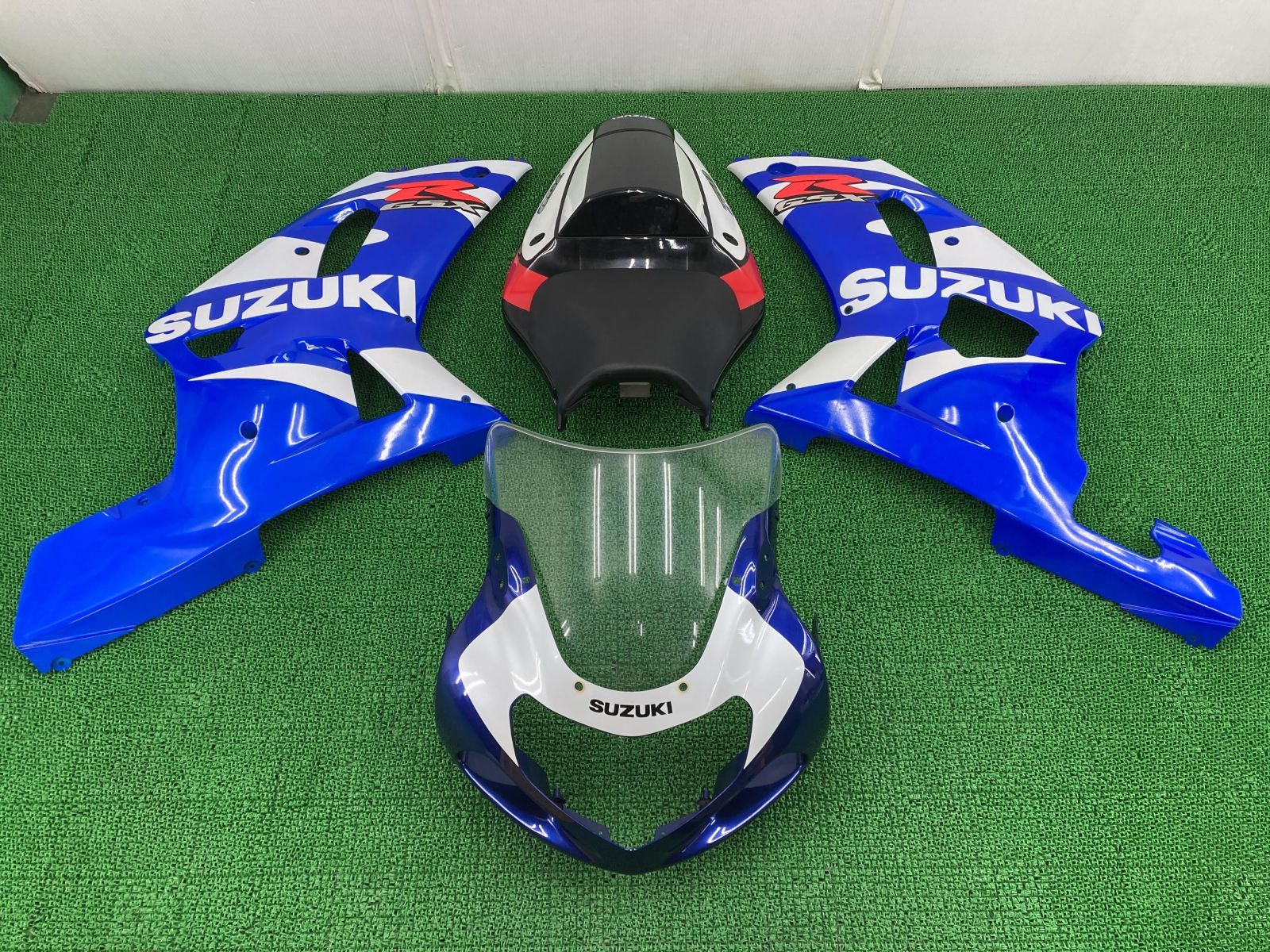 GSX-R750 カウルセット 青/白 94411-35F0/94481-35F/94471-35F スズキ