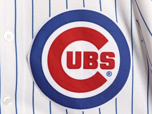 カブス ベースボール シャツ メンズ M / 古着 MLB オフィシャル マジェスティック 大リーグ ユニフォーム ゲームシャツ 半袖シャツ 重ね着 お得なクーポン配布中!】 カブス ベースボール シャツ メンズ M