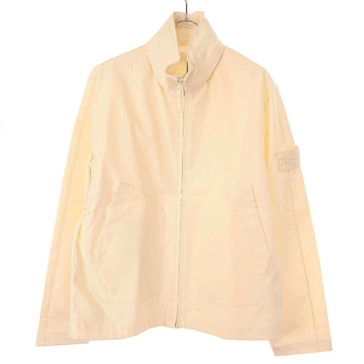 STONE ISLAND ストーンアイランド 22SS Supima Ghost Jacket ジップアップジャケット 7615422F1 アイボリー L