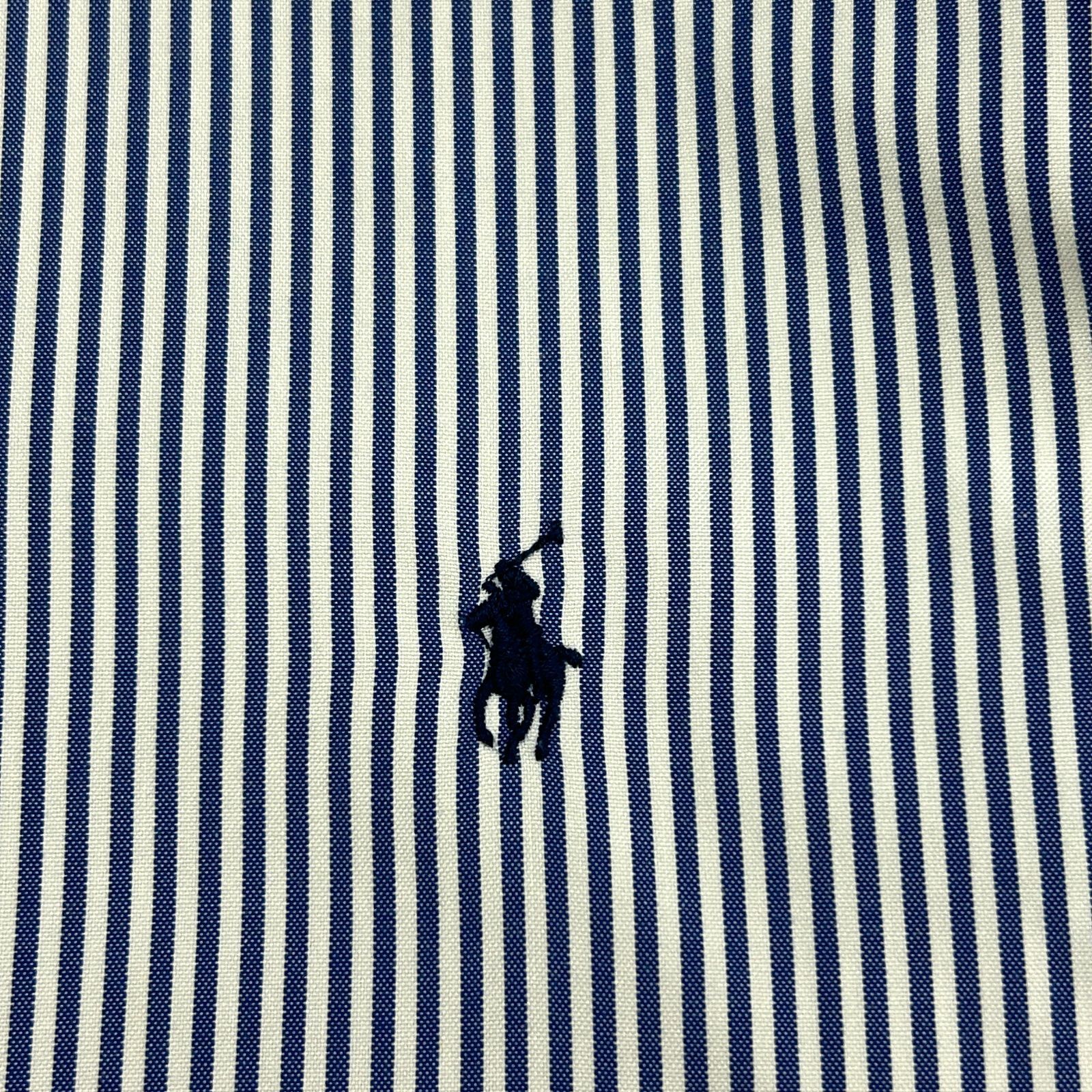 Ralph Lauren ラルフローレン ストライプ 刺繍 マチ付き ワン