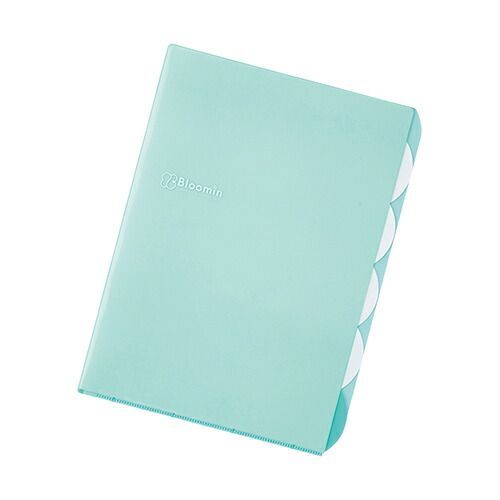 まとめ リヒトラブ クリヤーホルダー Bloomin５Ｐ １９ミントグリーン Ａ４ F7732-19 ×20セット