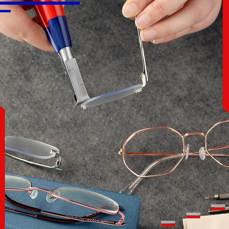 GOLD DEER エンドニッパー メガネ 喰切ニッパー 眼鏡プライヤー 眼鏡メンテナンス メガネ調整 喰い切り 食い切り エンドニッパ 喰い切りニッパー メガネプライヤー メガネペンチ 工具 0 BRIGHTFACE_UK