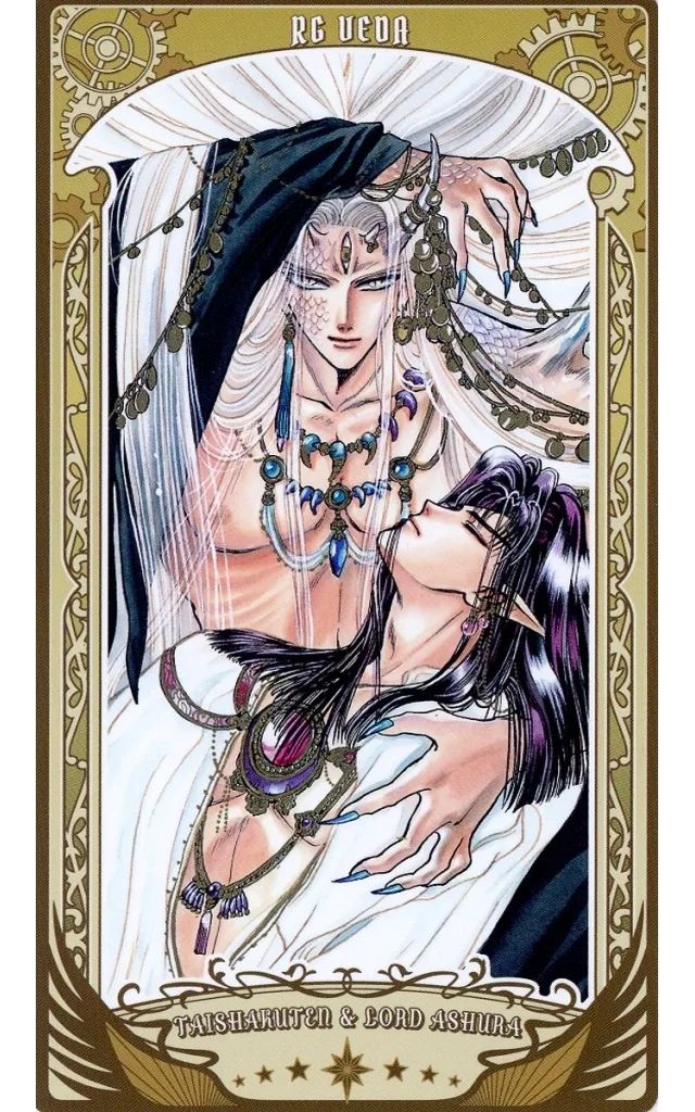 CLAMP聖伝-RG VEDA- アルカナカード EXHIBITION CARD CLAMP展 聖伝-RG VEDA- 箔押し 展示カード 4種類の通販 by koi