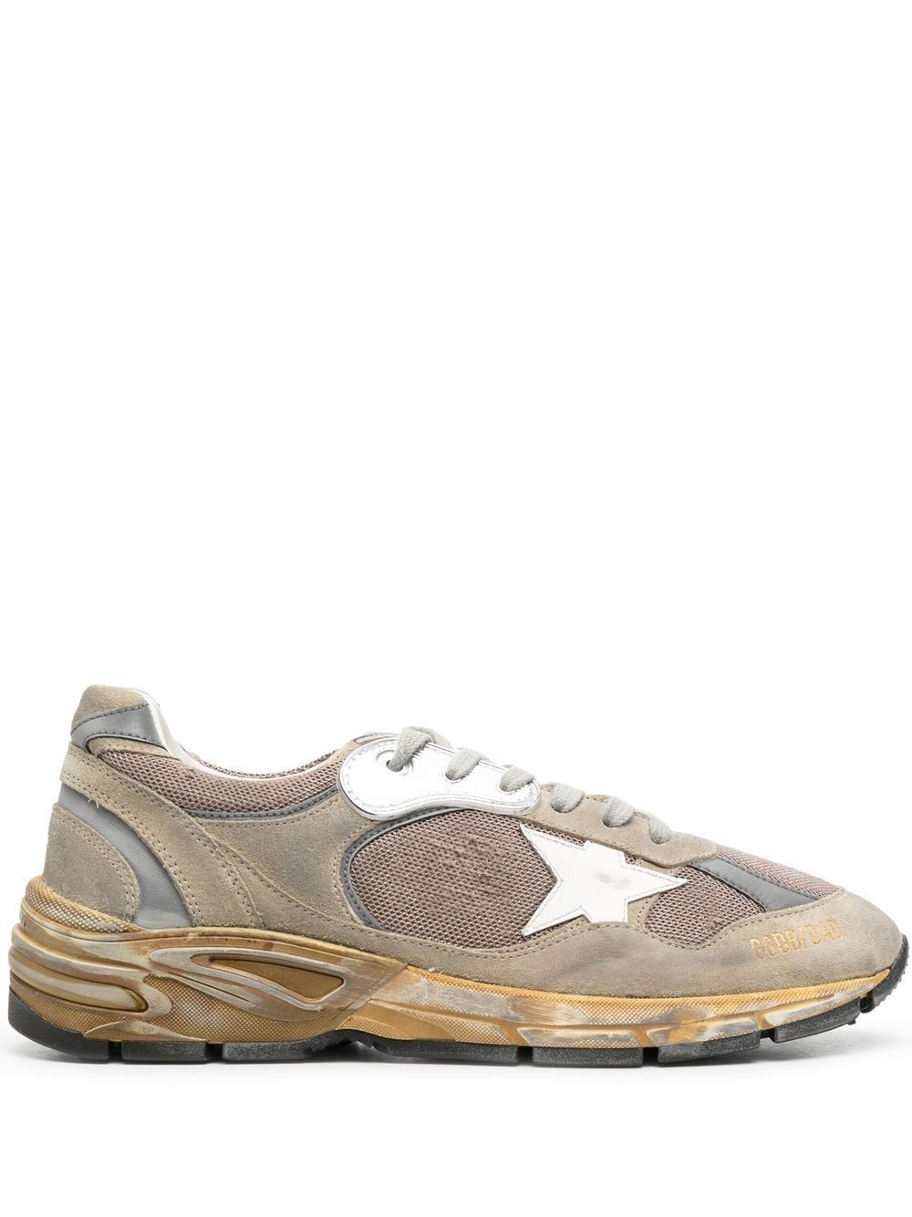 GOLDEN GOOSE ダッドスターレザースニーカー 送料無料