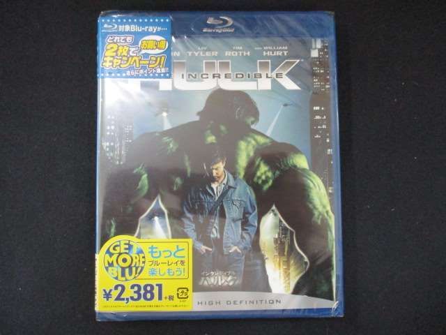 0059☆未開封BD インクレディブル ハルク [Blu-ray] ※ワケ有