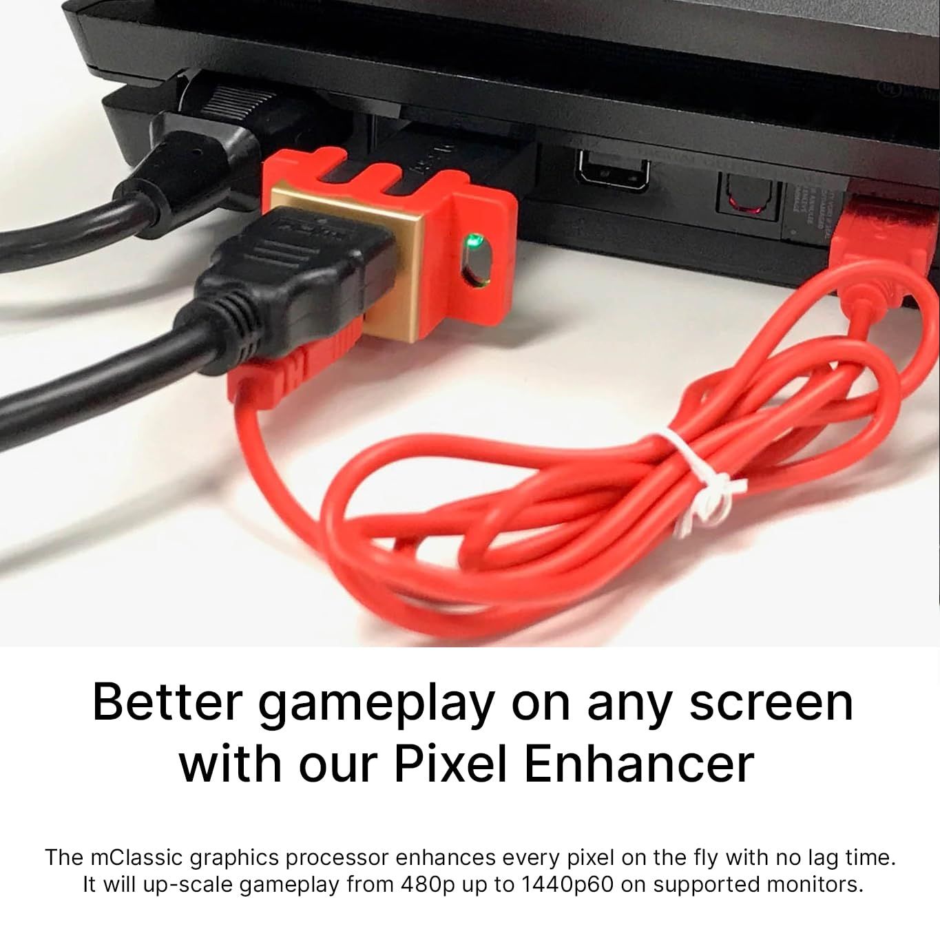 Marseille mClassic プラグアンドプレイ ビデオゲーム機 1440p/4K