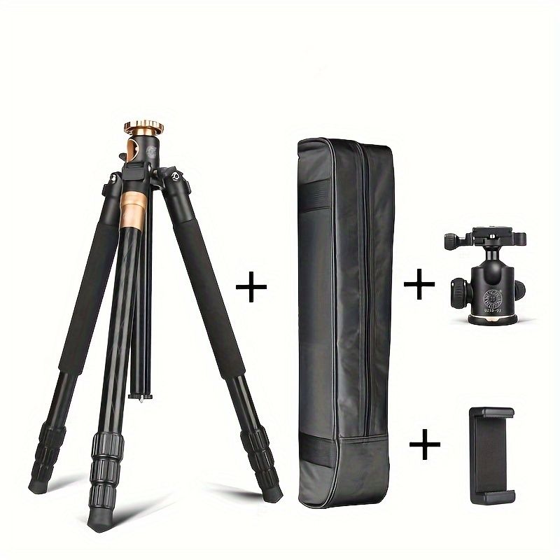 SLRカメラ用軽量エラQ999H三脚多機能低角度撮影携帯電話用三脚折りたたみ式パン?チルトヘッドシングルレッグ水平アーム中央軸水平三脚低角度撮影クロスバーvxO
