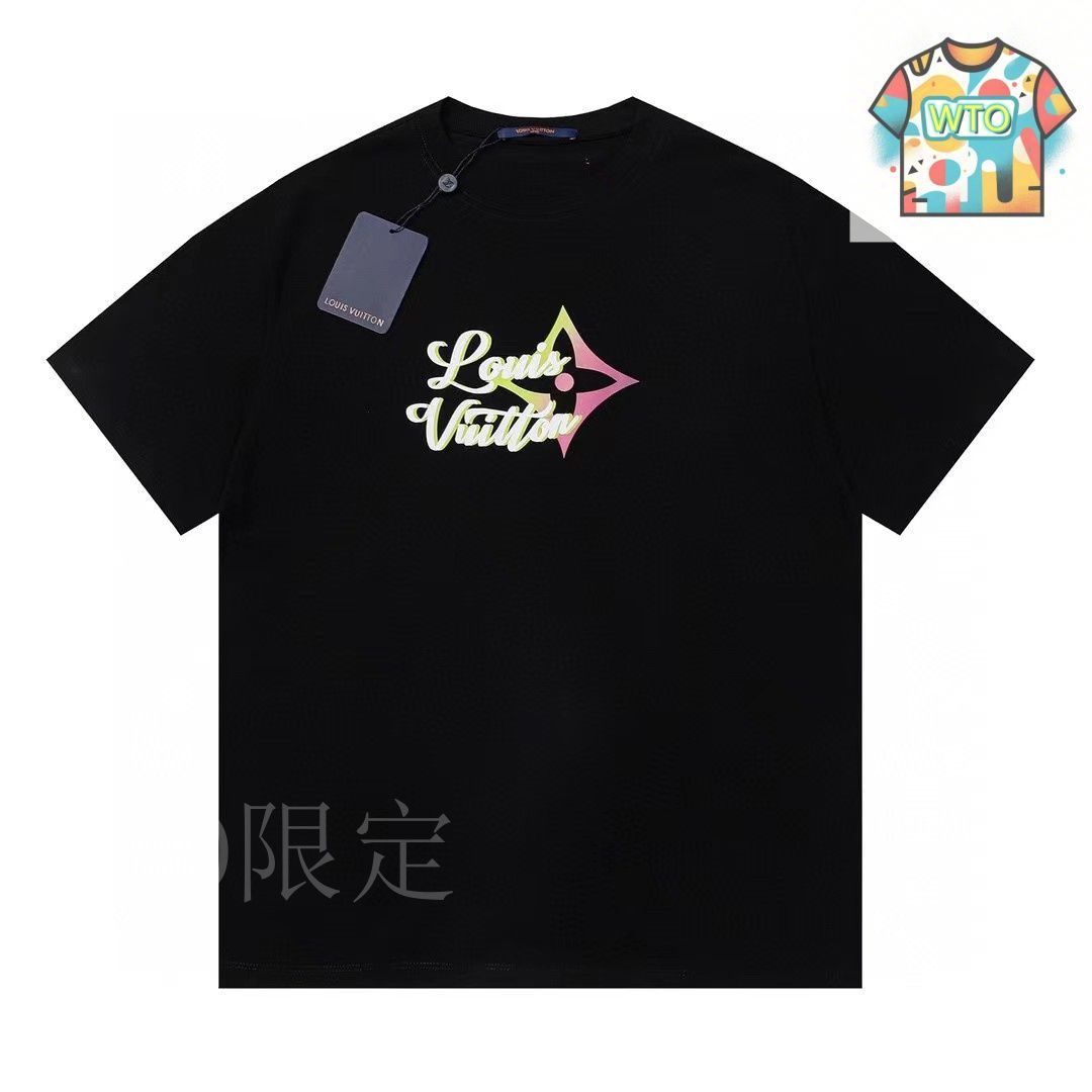 上品☆エキゾチック【LOUIS VUITTON】プリント Tシャツ 今日特価】Louis Vuitton 2025SS プレミアムプリント T シャツ