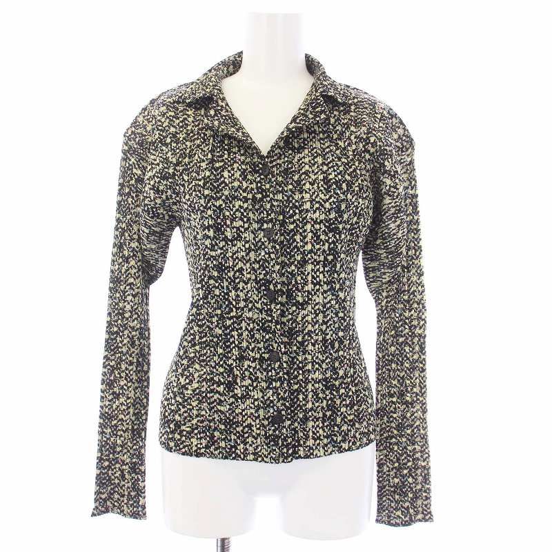 プリーツプリーズ PLEATS PLEASE イッセイミヤケ オープンカラーシャツ