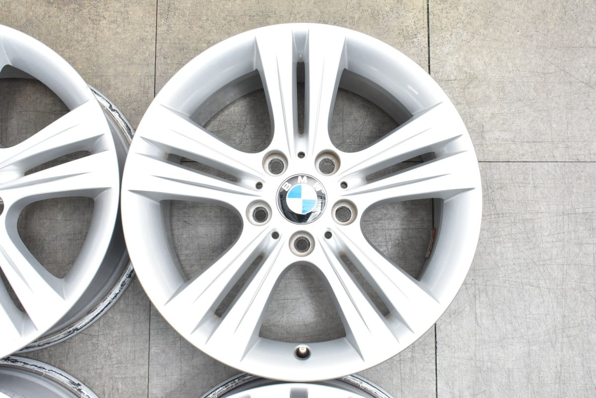 ダブルスポーク392】BMW F30 3シリーズ 純正 17in 7.5J +37 PCD120 4本 