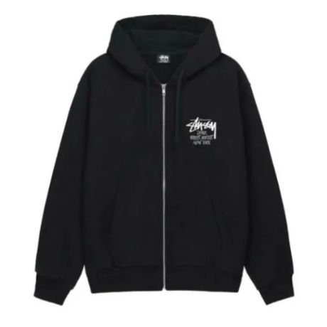 新品 大人気STUSSY ステューシー STUSSY STOCK DSM N.Y. ZIP HOOD HOODIE パーカー フード フーディ  トップス ジップパーカー - メルカリ