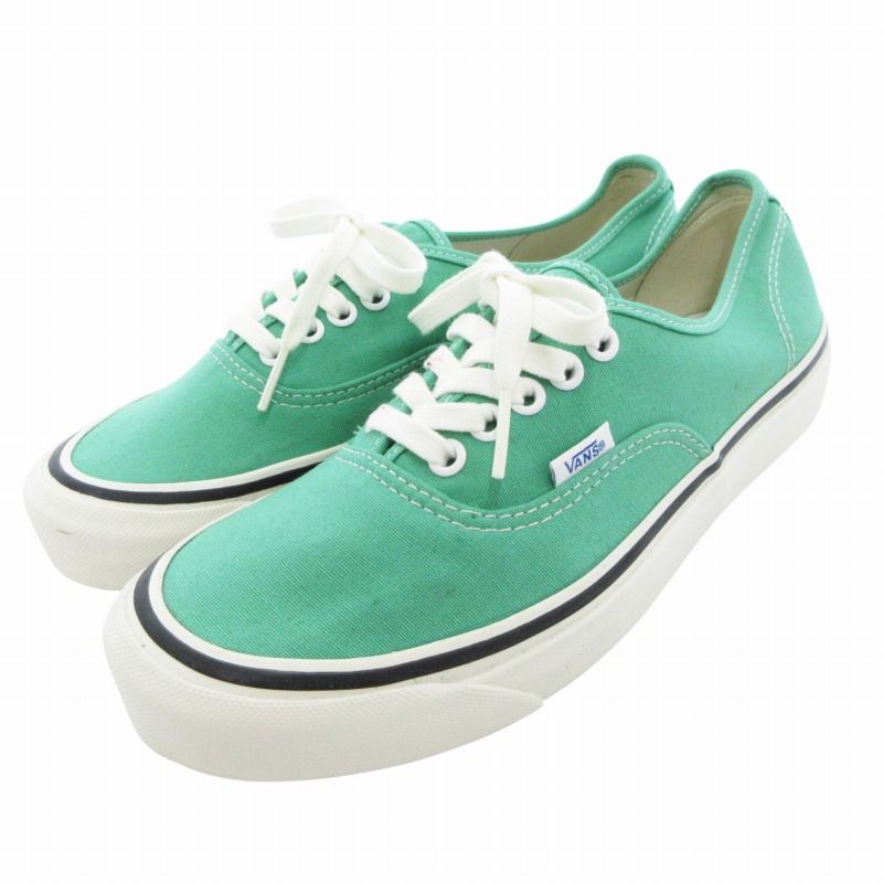 極美品　vans オーセンティック　アナハイム　スエード　グリーン　2012 極美品 vans オーセンティック アナハイム スエード グリーン