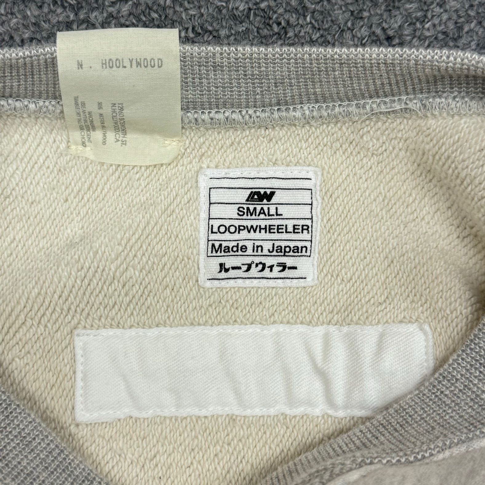 N.HOOLYWOOD × LOOPWHEELER 23AW クルーネックスウェット