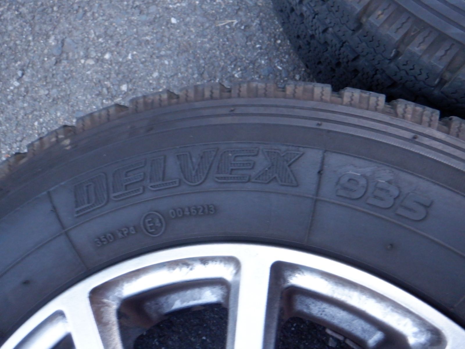 145/80R12 80/78N LTバリ山タイヤアルミ4本セット N-VAN ハイゼット 