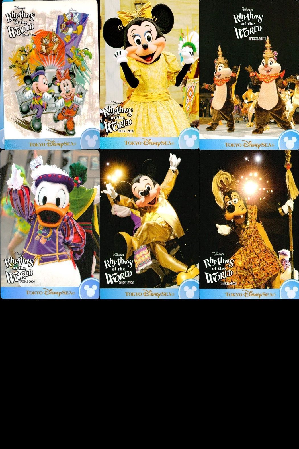 ux27 ディズニー コレクション カード まとめ Disney's Rhythms