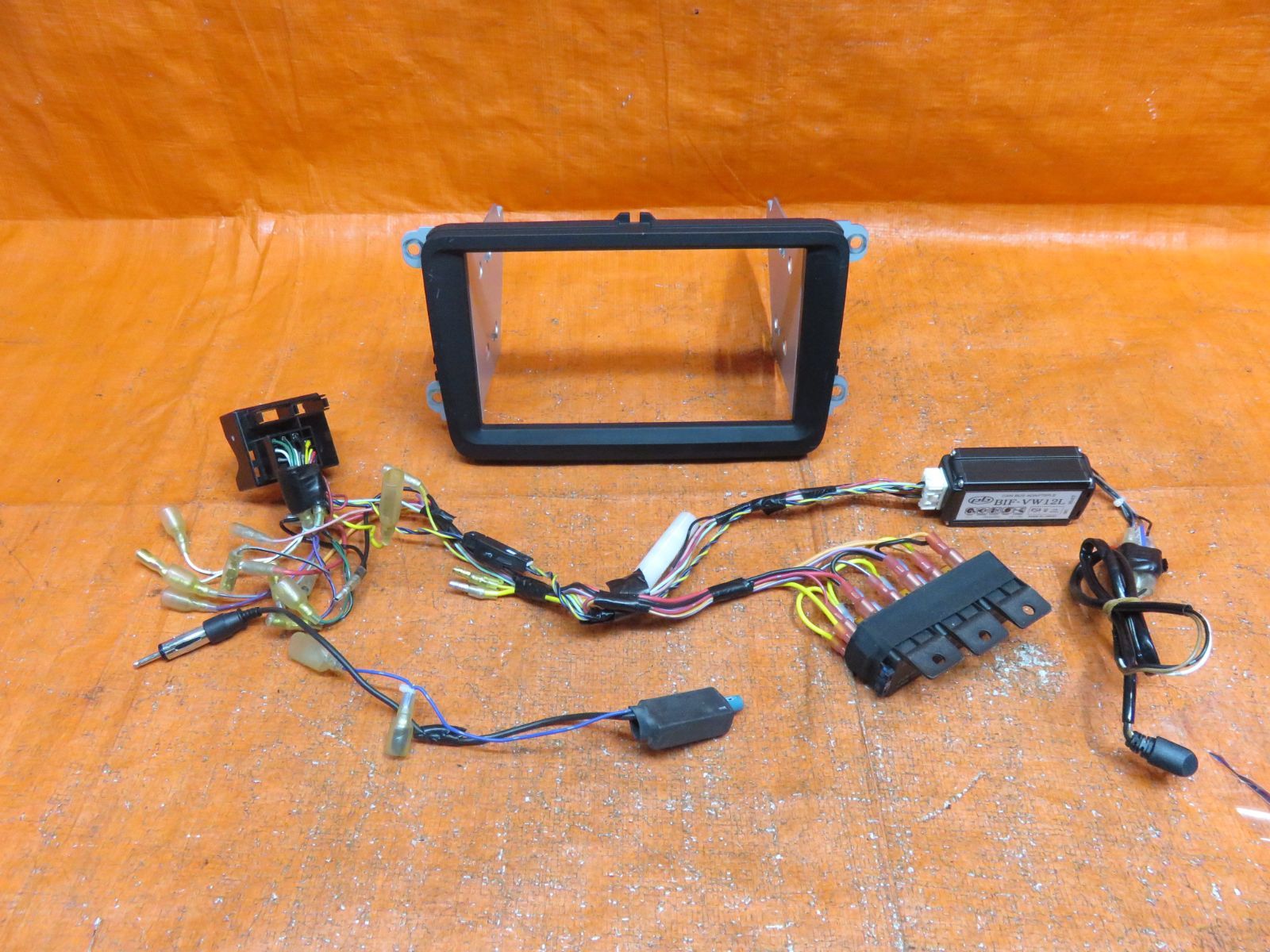 LA4188* VW フォルクスワーゲン ポロ ゴルフⅤ|Ⅵ 社外|2DINナビ クラスターパネル VWG5KA2D09|取付キット pb CANBUS ADAPTERⅢ|BIF-VW12L
