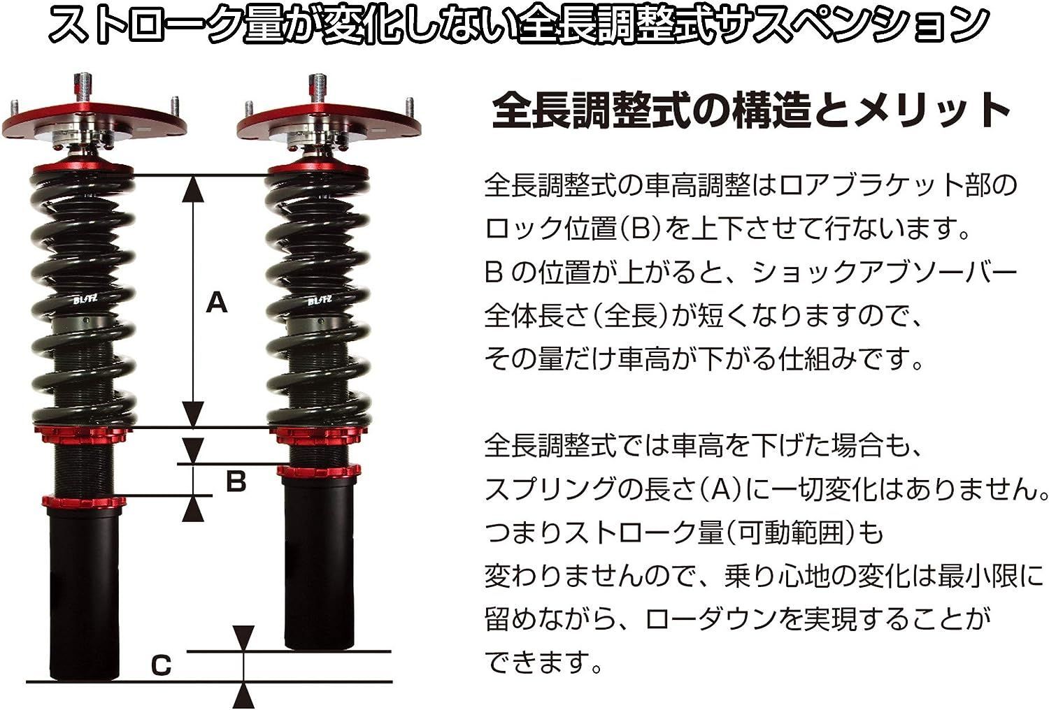 新品 BLITZ ブリッツ 車高調 レンチ付 スープラ/ソア 式 減衰力32段