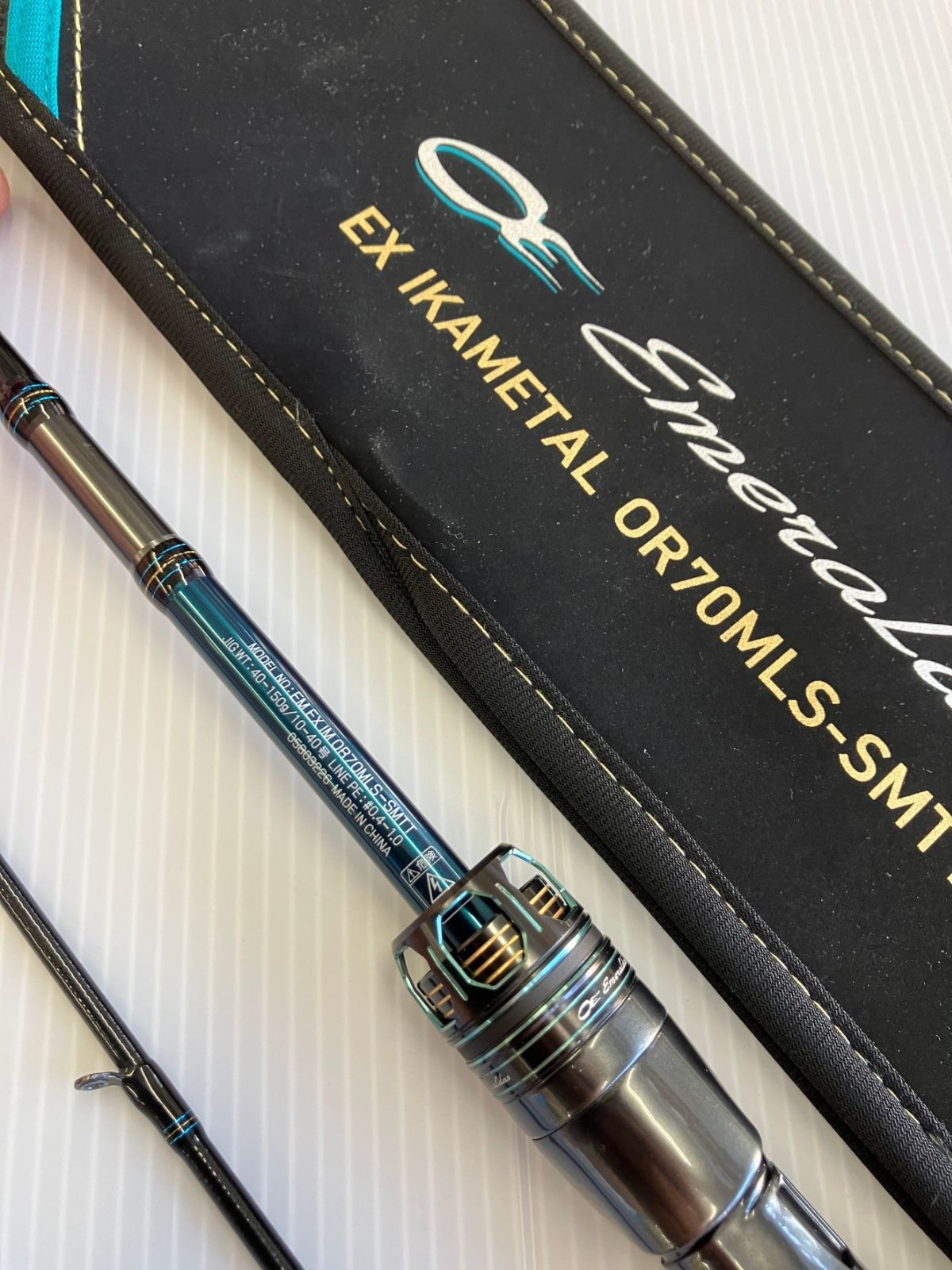 DAIWA EMERALDAS EX IM OR70MLS-SMTT 中古美品（12） ダイワ エメラルダス EX スピニングロッド イカメタル  オモリグ 中古美品（12） - メルカリ