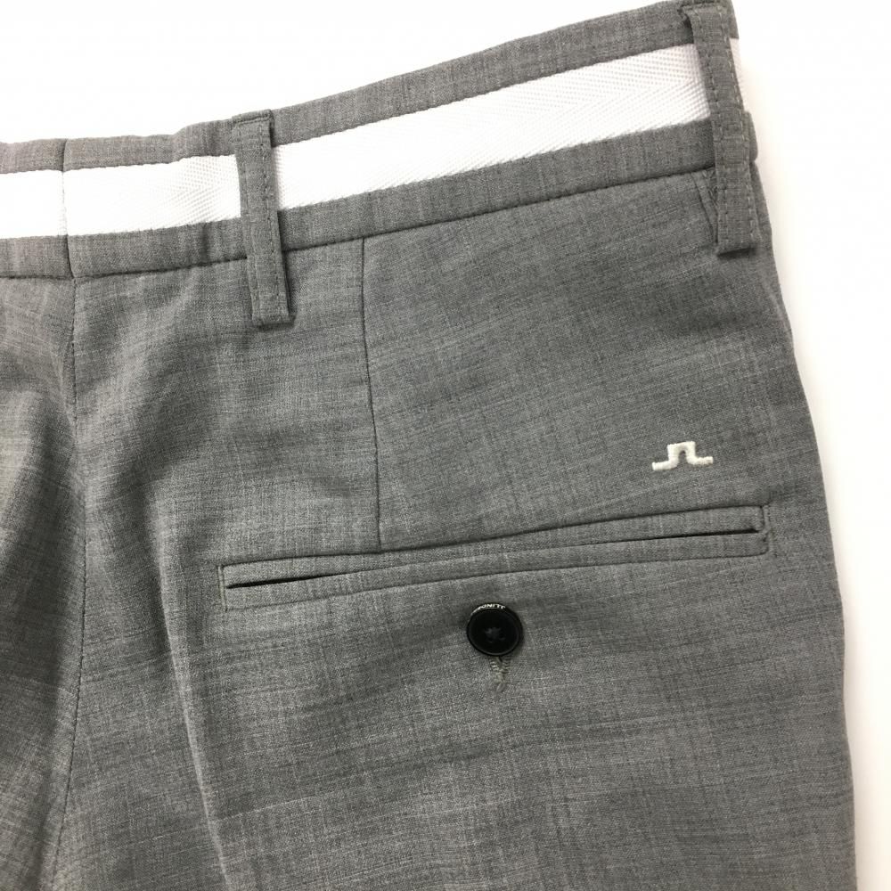 お礼や感謝伝えるプチギフト パンツ 美品】ジェイリンドバーグ グレー ストレッチ ウール混 メンズウェア