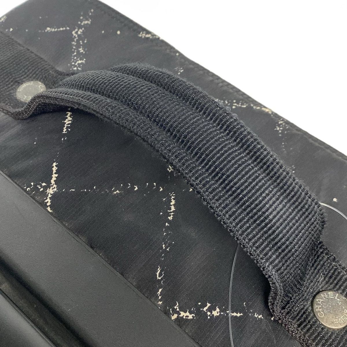 CHANEL(シャネル) キャリーバッグ 旧トラベルライン 黒 CHANEL