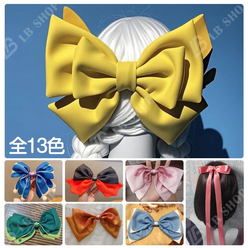 ꫛꫀꪝ【お星さまリボン】ベビーヘアクリップ　キッズヘアクリップ　ヘアピン キッズヘアピン ベビー ヘアクリップ ヘアアクセサリー 10個