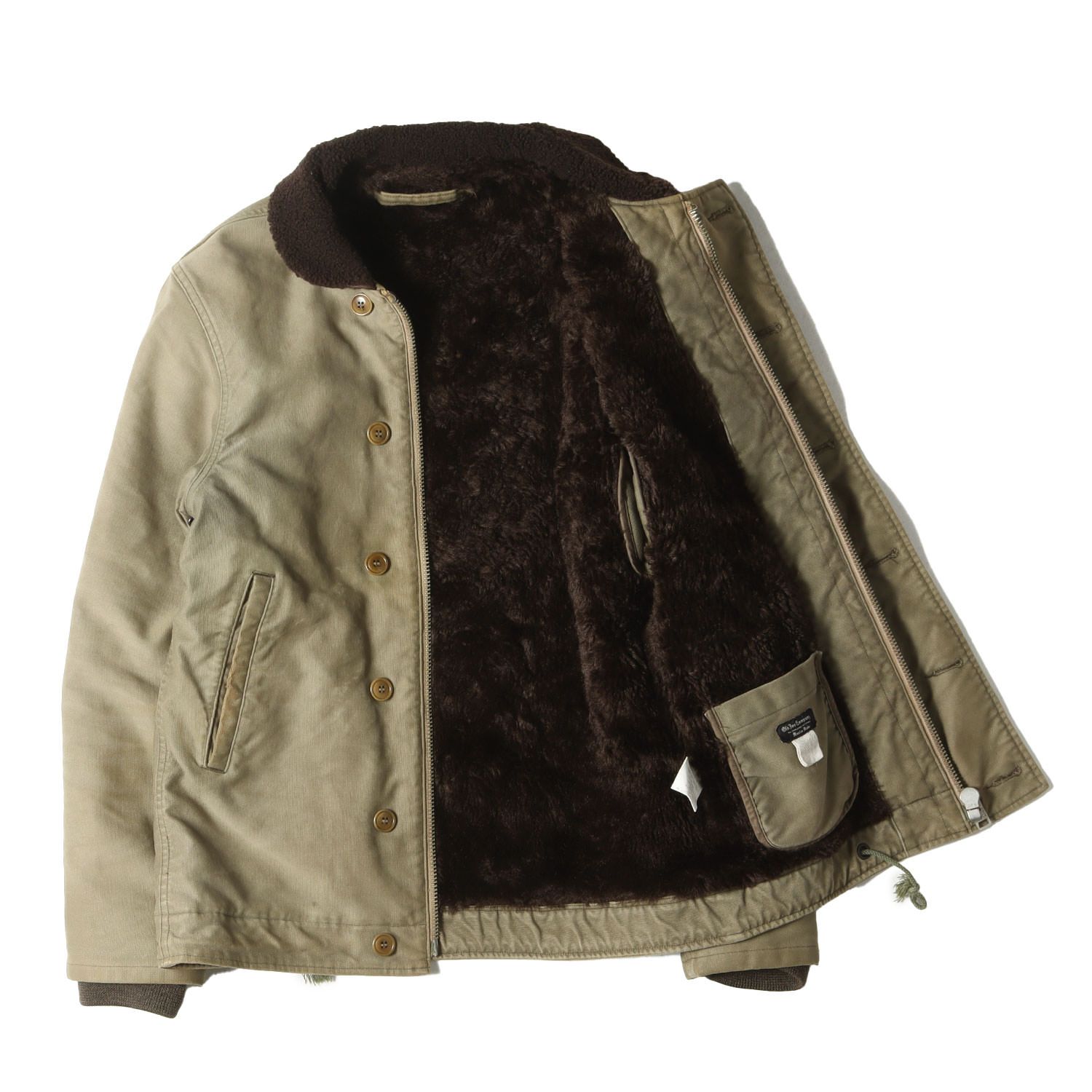 OLD JOE & Co. オールドジョーN-1 デッキジャケット黒38【M】➁（Old 