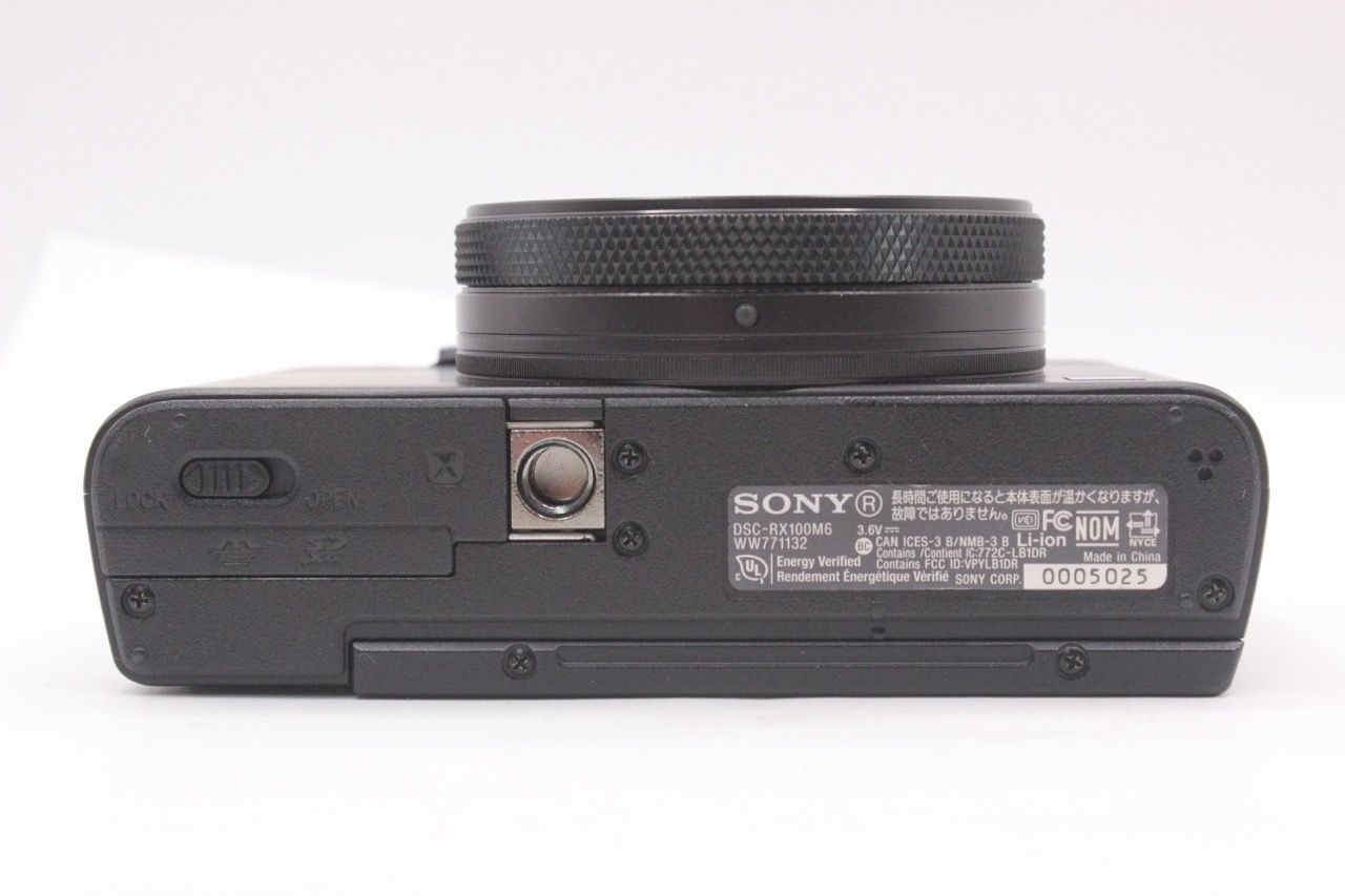 ☆美品☆ソニー SONY Cyber-shot DSC-RX100M6 #7931 RO2659 - メルカリ