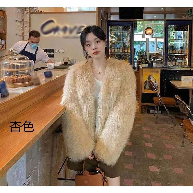 ファーコート ボリュームファーコート
