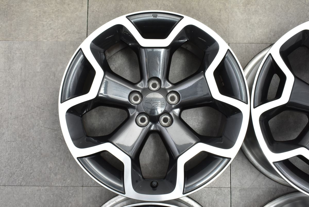 スバル　GP系　インプレッサ XV純正 ホイールスタッドレス4本セット スバル GP系 インプレッサ XV純正 ホイールスタッドレス4本