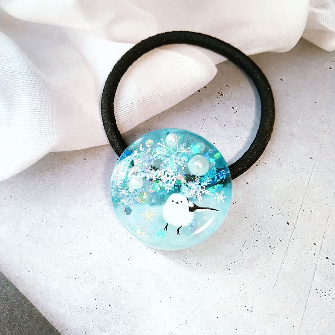 レジンヘアゴムNO.281♡おすまし猫ちゃん