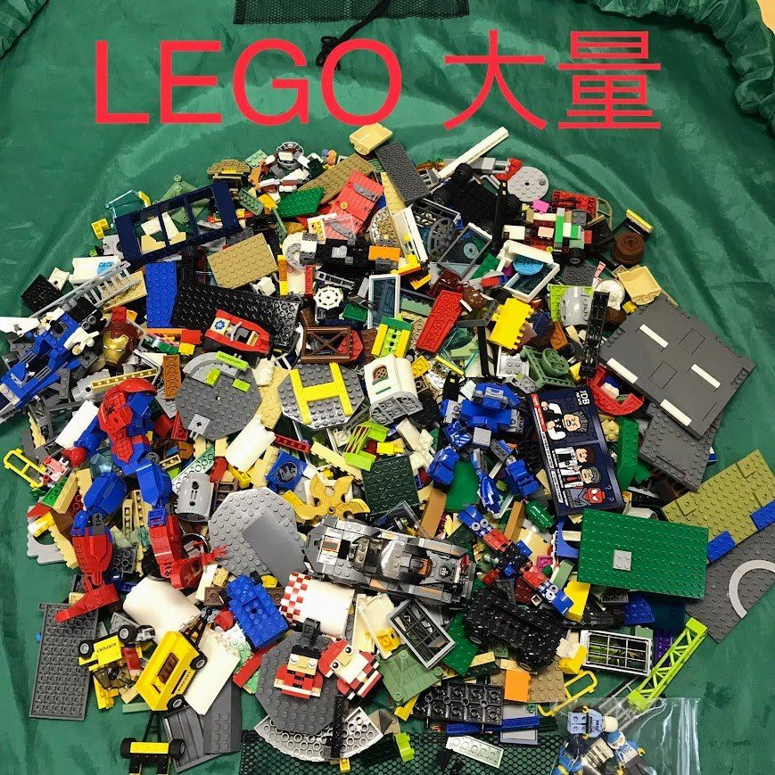 LEGO レゴ バラバラ パーツ ブロック プレート ミニフィグ など 大量 3.5kg以上 まとめ売り HD-573-W ※基本ブロック 特殊パーツ  基礎板 ベースプレート 他 361 - メルカリ