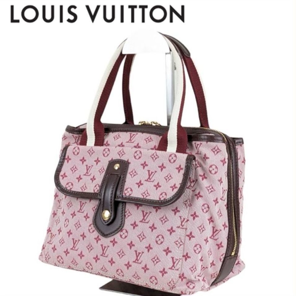 オープニング価格 かわいい【美品】LOUIS VUITTON ルイヴィトン ミニサックマリーケイト M92506 ミニラン ハンドバッグ モノグラム  チェリー ピンク キャンバス - メルカリ