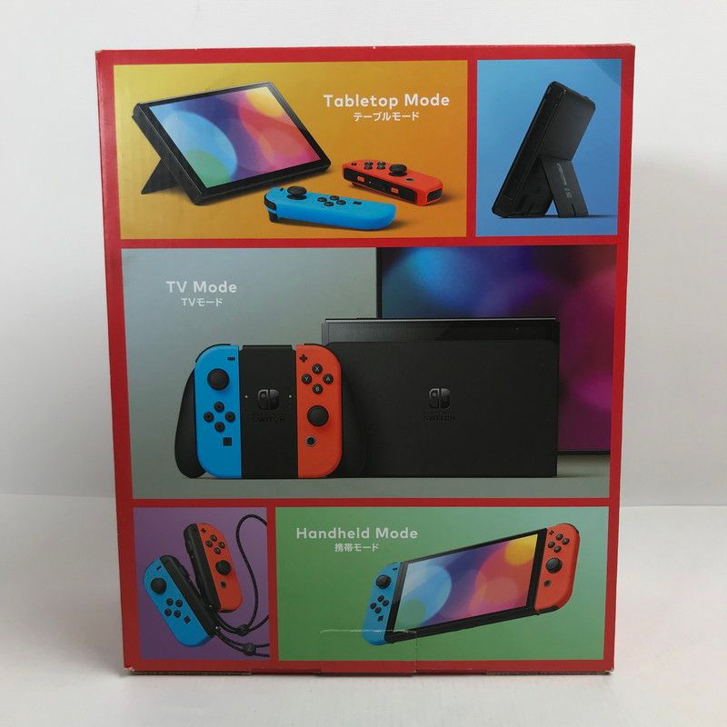 Nintendo Switch ニンテンドー スイッチ 本体 有機ELモデル Joy-Con L ネオンブルー R ネオンレッド 034-251021-mh-11-fuz