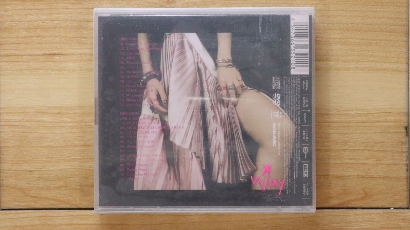 国内盤CD☆リサ/LiSA□ LiSA BEST -Way-(初回生産限定盤)(DVD付