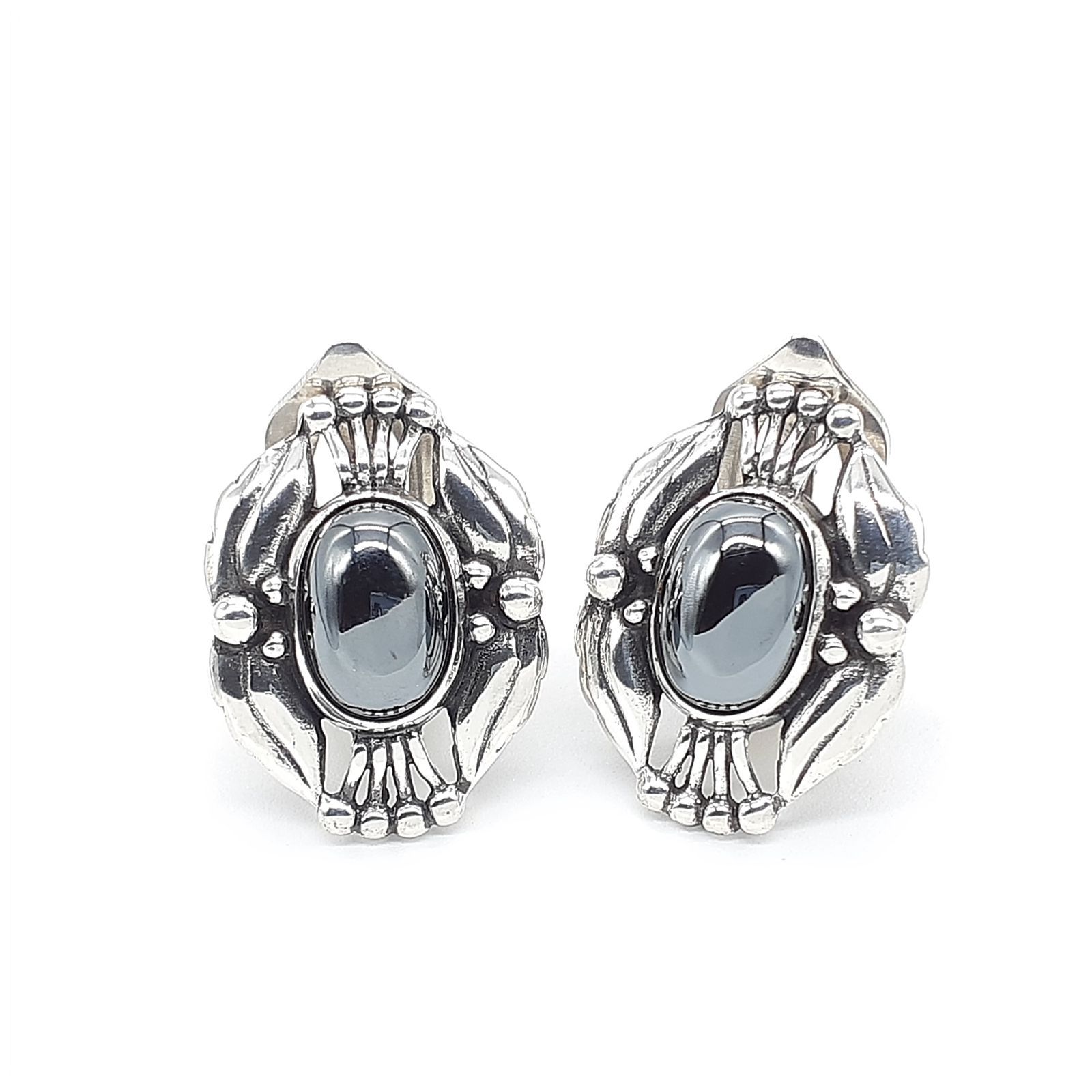 GEORG JENSEN ジョージジェンセン イヤリング 2000 イヤークリップ 